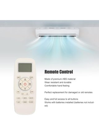 جهاز التحكم عن بعد المتوافق مع مكيفات الهواء HAAS وHisense وYork وغيرها - view 2