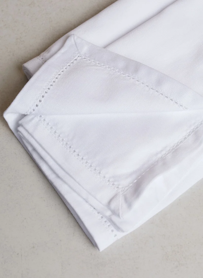 Marks & Spencer Set Of 4 Cotton Sateen Napkins