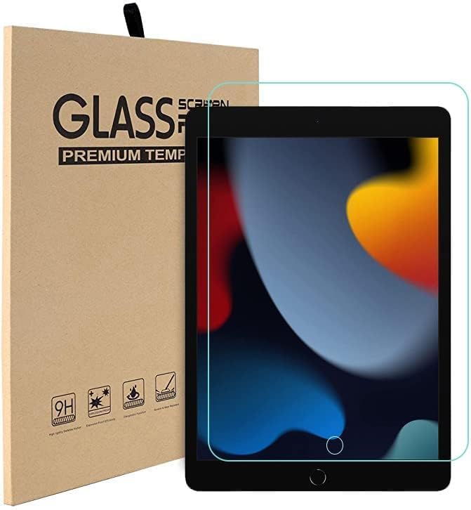 TECHSHIELD Tempered Glass Screen Protector for iPad 10.2 inch 9th Gen Generation 2021 8th Gen 2020 7th Gen 2019 - Image 1