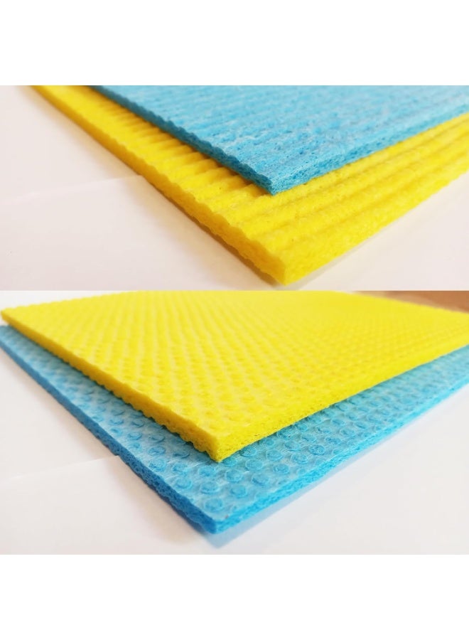 Vileda 3-Piece Sponge Cloth Yellow - Image 2