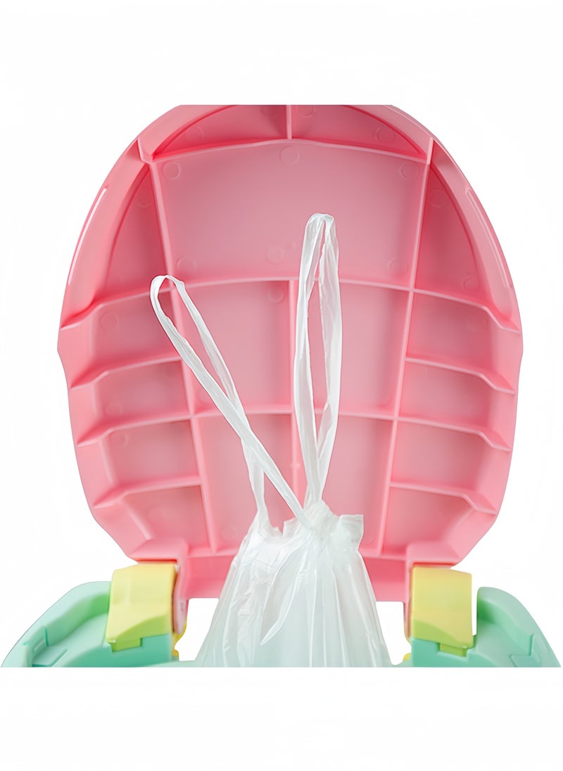 Generic 100 Pieces Portable Travel Bags for Potty Baby Toilet, Universal Disposable Cleaning Bags with Drawstring for Children Adults Pets  - Image 3
