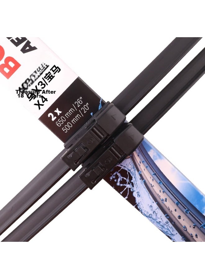 BOSCH Bosch Windshield Wiper Blades, Shenyi Imported 26/20 (for Bmw X3/bmw X4/bmw Ix After 2018)  - Image 2