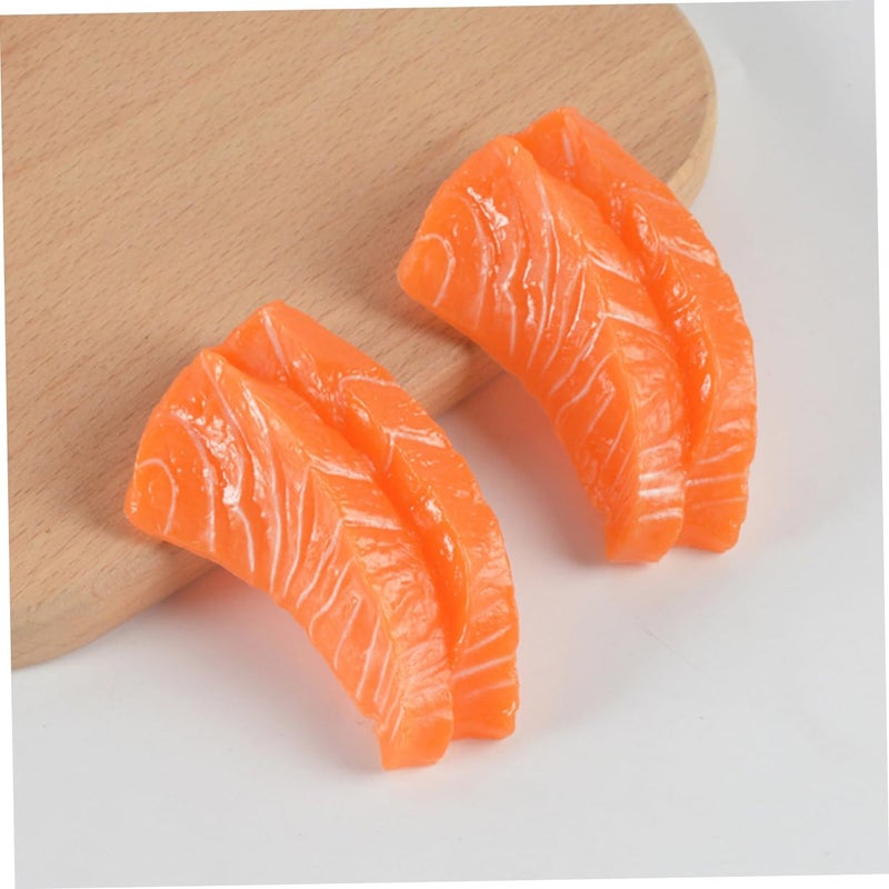 Realistic Mini Seafood Model Props 4pcs For Home Shop Window Display - Image 4