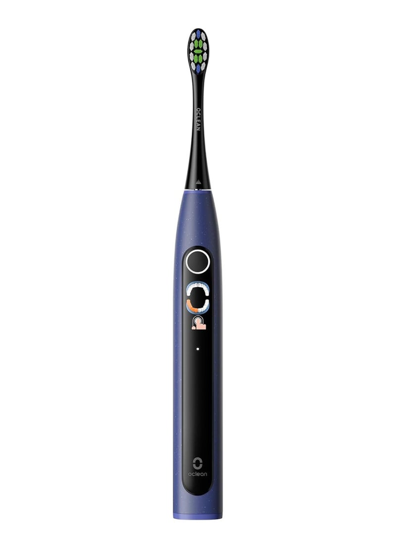 Oclean Electric Toothbrush X Lite — Blue — Smart Sonic Cleaning – Screen Feedback – 72 , 000 Movements - Image 1