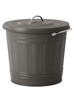 Zaboon Bin With Lid, Grey, 16 L  - Image 1