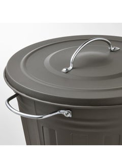 Zaboon Bin With Lid, Grey, 16 L  - Image 5