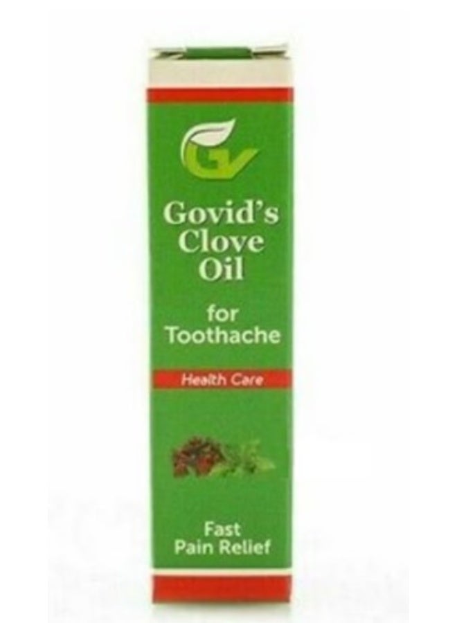 GOVIND Clove Oil For Toothache Fast Pain Relief - 10ML - Image 1