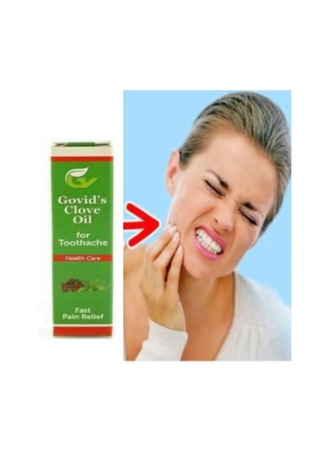 GOVIND Clove Oil For Toothache Fast Pain Relief - 10ML - Image 2