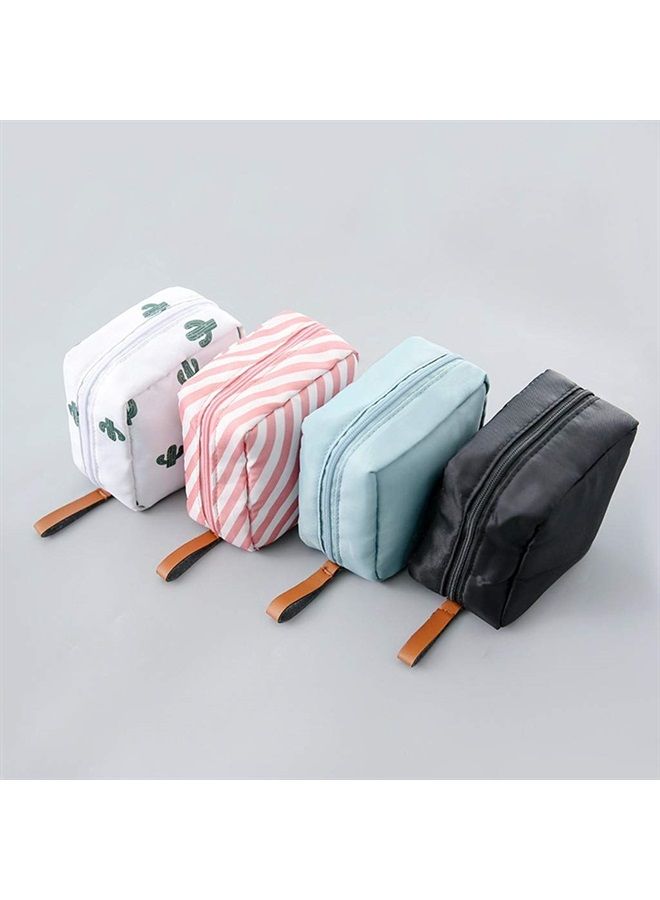 MHDGG Makeup Bag Lazy Cosmetic Bag Travel Toiletry Bag Cosmetic Make Up Organizer Waterproof Travel Accessories for Women and Girls,Mini Pink - Image 4