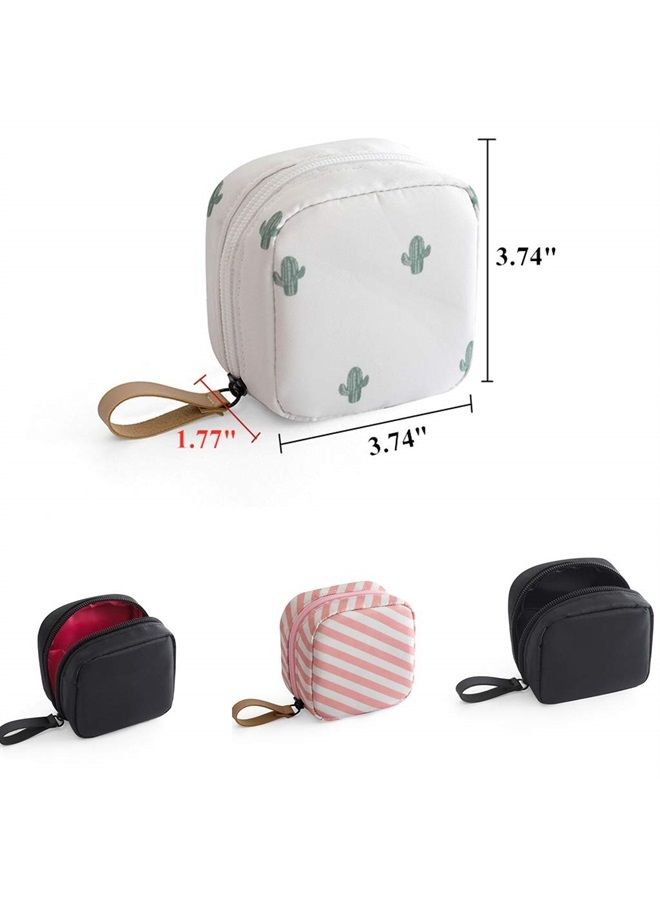 MHDGG Makeup Bag Lazy Cosmetic Bag Travel Toiletry Bag Cosmetic Make Up Organizer Waterproof Travel Accessories for Women and Girls,Mini Pink - Image 3
