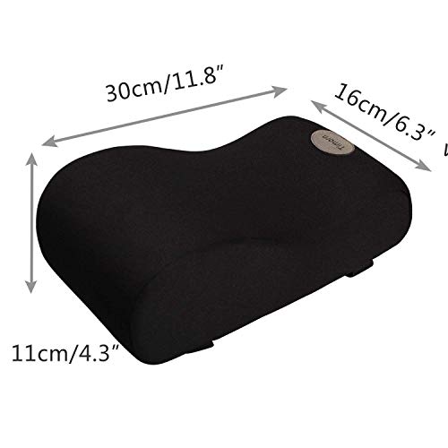 Timorn Car Armrest Cushion, Memory Foam Car Armrest Console,Car Center Console Armrest Pillow(Black) - Image 4