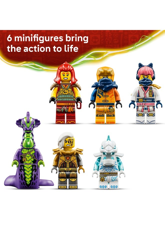 LEGO NINJAGO Wyldfyre's Transforming Dragon Mech Toy 71868 (Age 9+, 821 Pieces) - Image 5