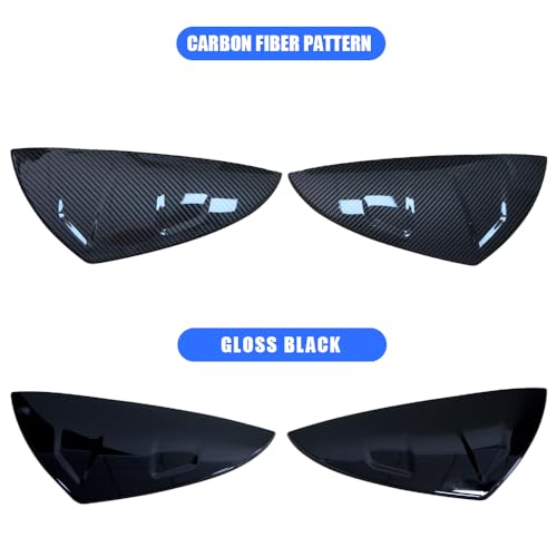 Mactoom Mirror Caps Covers Compatible with Lexus Is300/Is350/IS500 2021-2023 All Models Side Door Rearview Mirror Cap Trim Accessories (Carbon Fiber Style) - Image 3
