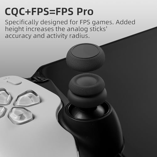 Savage Raven by Skull & Co. Thumb Grips Joystick Cap Analog Stick Cover for PlayStation Portal (Set of 6) - Black - Image 5