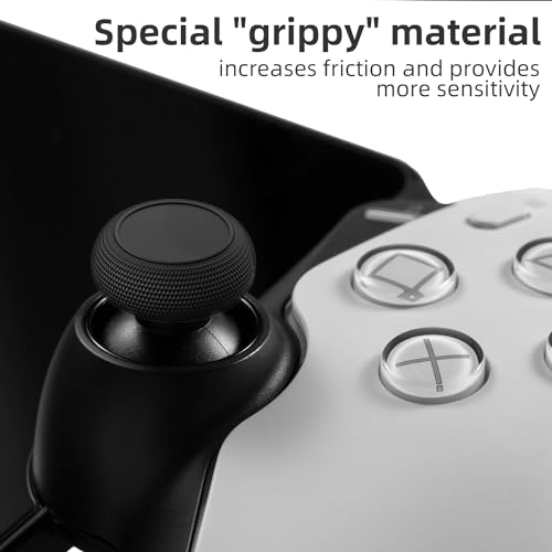 Savage Raven by Skull & Co. Thumb Grips Joystick Cap Analog Stick Cover for PlayStation Portal (Set of 6) - Black - Image 4