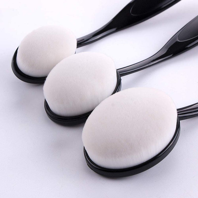 UNIMEIX 5 Pack Blending Brush for Card Making Crafting Ink Blender Brushes Set Tool Paper Background Brush Drawing Scrapbooking & Stamping Supplies (Black) - Image 2