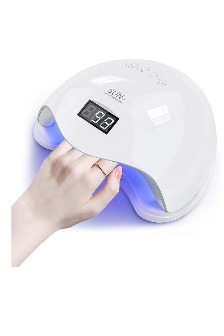 مصباح الأشعة فوق البنفسجية الشمسي، جهاز تجفيف طلاء الأظافر وطلاء الأظافر 3 في 1 - Image 1