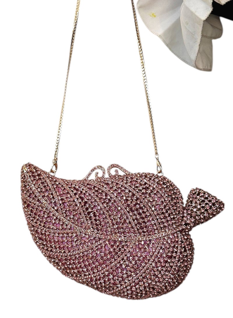 هارشاز جلام كلاتشز حقيبة بتلات وردية - Image 1