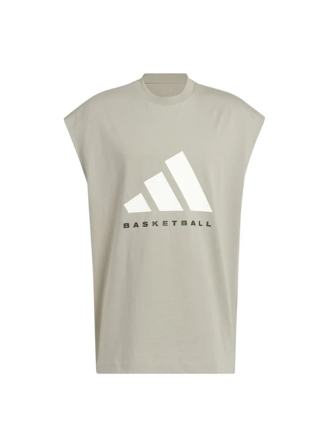 Adidas adidas ADI BB SL TEE Beige Originals Unisex T-SHIRTS