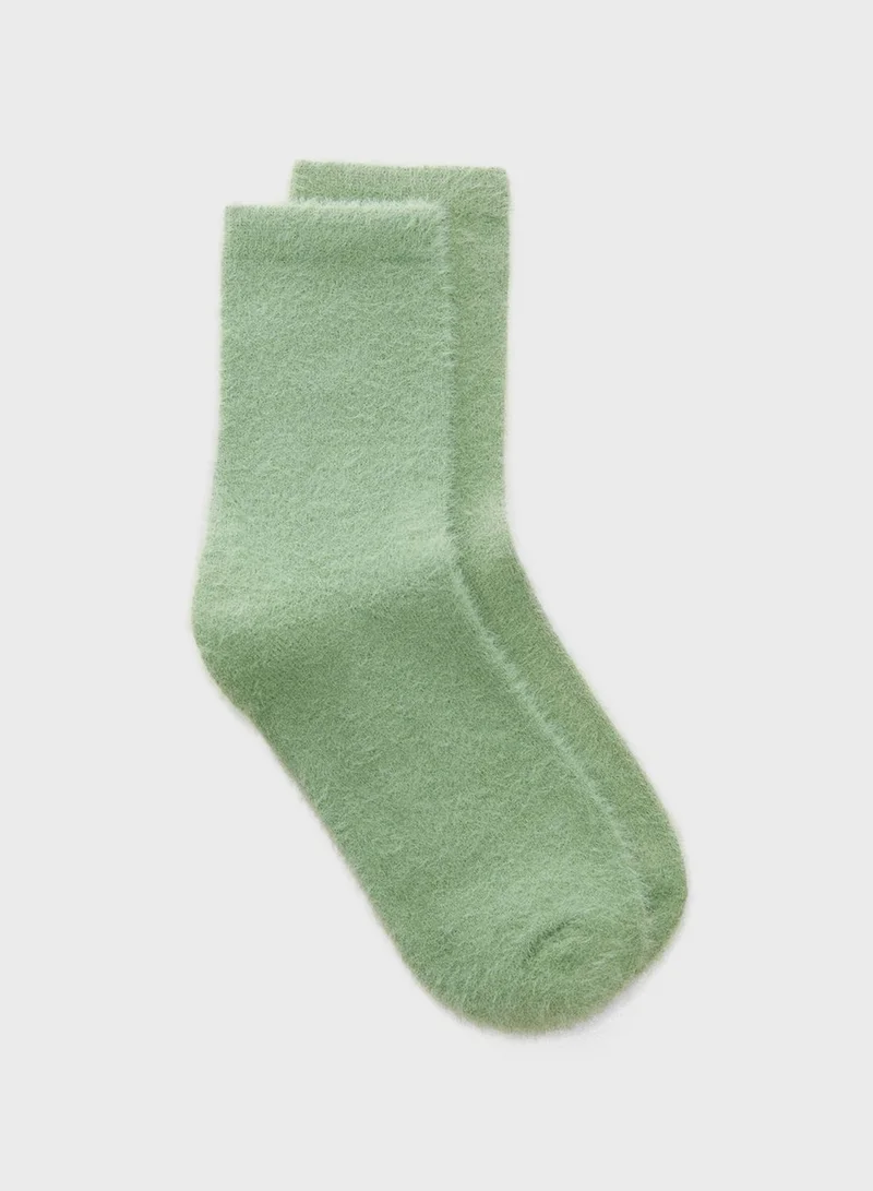 MANGO Crew Socks