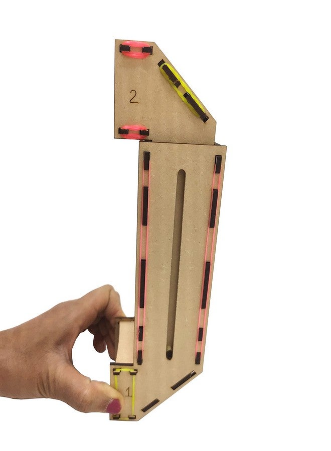 StepsToDo Diy Periscope Making Kit Make Your Own Spy Toy Periscopes Making Set Reflection Toy Scientific Toy Building Set, Kids, Beige - Image 5