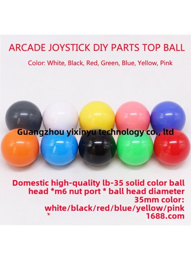 Rocker BALL Head ARCADE Fighting Game Pole Round Head ARCADE JOYSTICK DIY PARTS TOP BALL-Product Color:PINK.pink  - Image 2