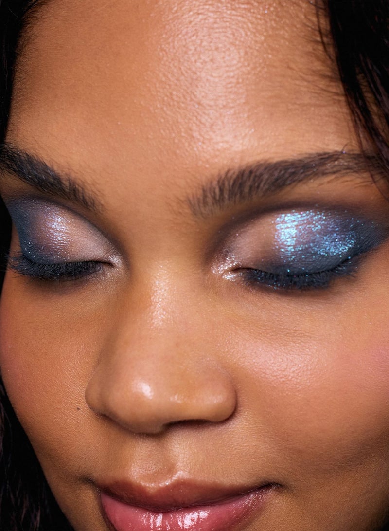 Flower Knows Shell's Jewel Eyeshadow Palette – 6 Smoky Grey u0026 Silver Tones with Matte and Shimmer – 03 Deep Sea - Image 2