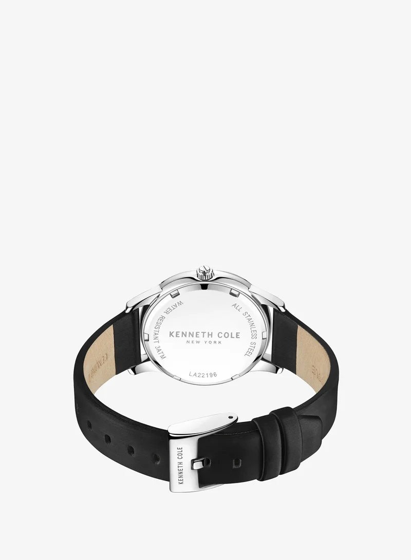 Kenneth Cole  Watch for women with leather strap for Women | Best Price UAE