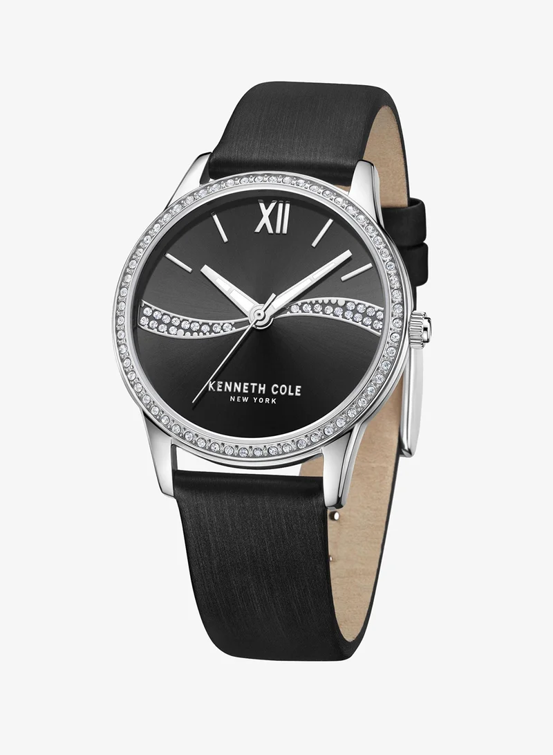 Kenneth Cole  Watch for women with leather strap for Women | Best Price UAE
