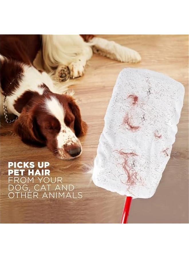 هوكور SupWolf 12Pack Reusable 100% Cotton Mop Pads Compatible with Swiffer Sweeper Mops, Terry Cloth Mop Covers Washable for Wet Mopping and Floor Cleaning, 15x8 inch (No Mop Included) - Image 4