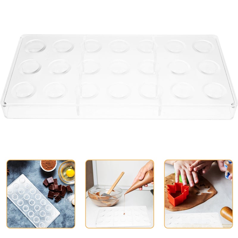 2pcs Chocolate Mold 21-cave Chocolate Mold Multi-grid Candy Mold Kitchen Pastry Mold - Image 3