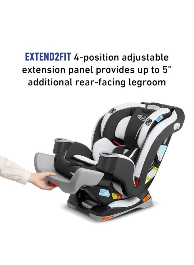 GRACO Extend2Fit 3-in-1 Car Seat, Stocklyn, 20.75x19x24.5 Inch (Pack of 1) - Image 5