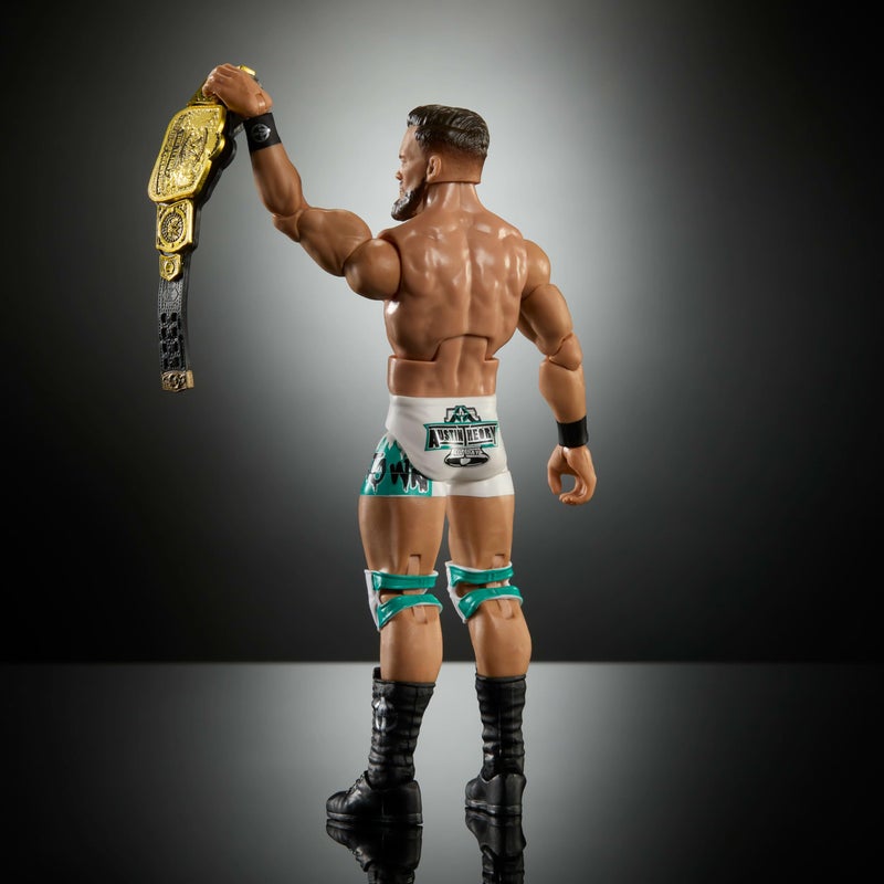 WWE Mattel WWE Elite Action Figure & Accessories, Series #121, 6-inch Collectible Austin Theory with 25 Articulation Points & Swappable Hands - Image 5