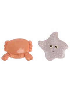 Velaurs 10 Pieces Of Bathroom Water-Spraying Marine Animal Maternal And Infant Early Education Shaped Baby Bath Toys  - Image 5