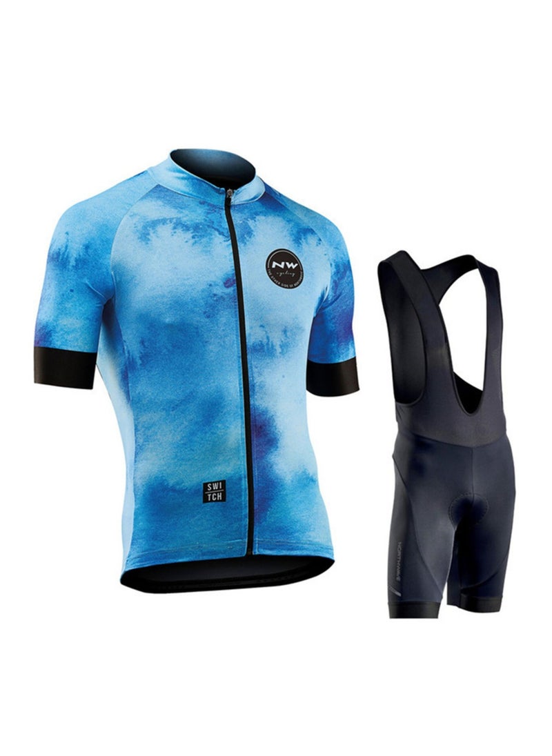 KUYING Outdoor Mountain Bike Road Bike Riding Suit Set 