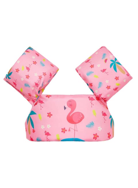 Toddler Swim Vest,Swim Arm Bands,Kids Water Wings Arm Floaties,Flamingo