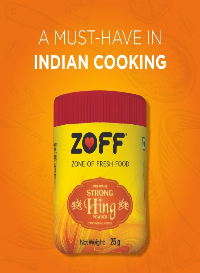 Zoff Strong Hing | Asafoetida Powder with Robust Aroma | Aids Digestion & Relieves Bloating | Hygienic Packaging for Freshness | Hing Powder 25g - Image 4