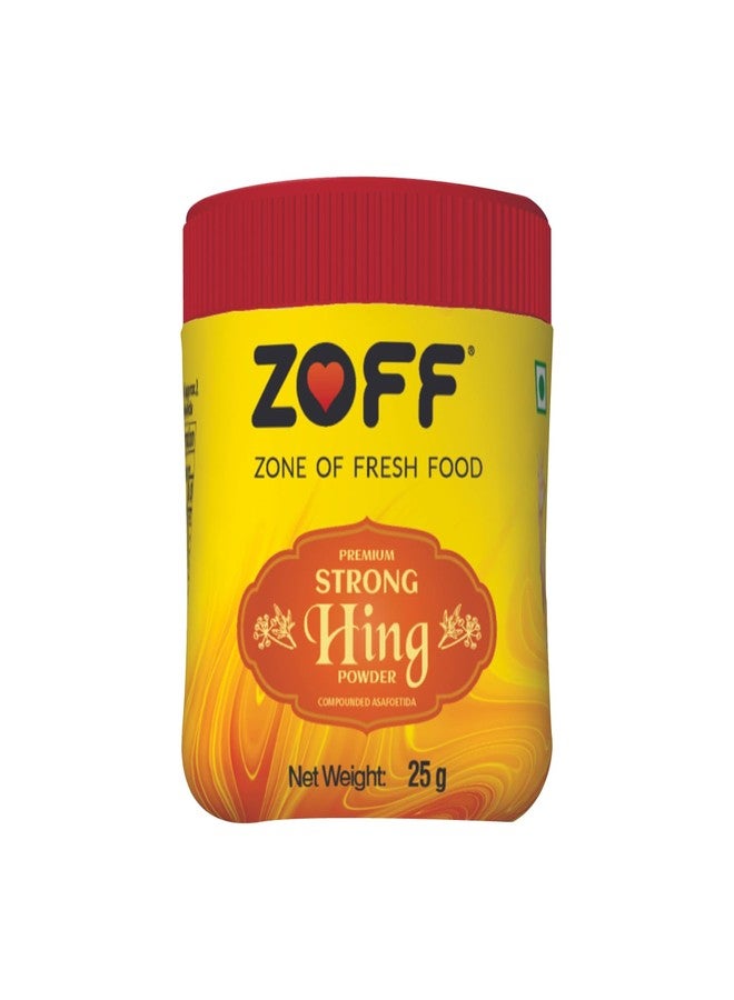 Zoff Strong Hing | Asafoetida Powder with Robust Aroma | Aids Digestion & Relieves Bloating | Hygienic Packaging for Freshness | Hing Powder 25g - Image 1