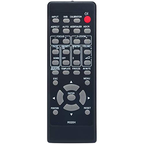 WINFLIKE R020H Replace Remote Control fit for Hitachi Projector CP-AX3503 CP-AW2503 CP-AX2503 CP-AX3003 CP-TW2505 CP-TW3005 CP-AW3003 CP-AX2505 CP-AW2505 CP-AW3005 CP-AX3005 CP-AX3505 - Image 1