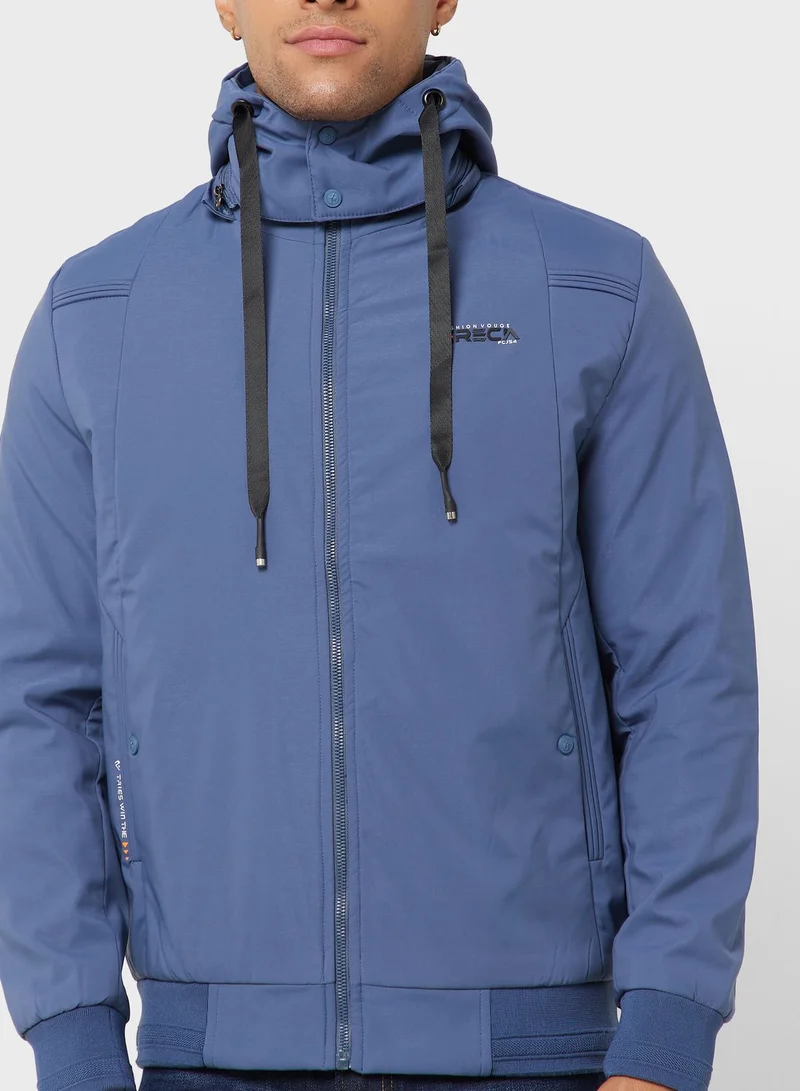 OFF LIMITS Lightweight Zip Through Jacket