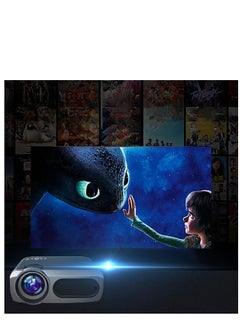 Generic Smart portable projector with Android 9.0,  WiFi, Bluetooth 8K HD and 1080p capabilities ideal for home theater and multimedia experiences  the M7 video projector.  - Image 4