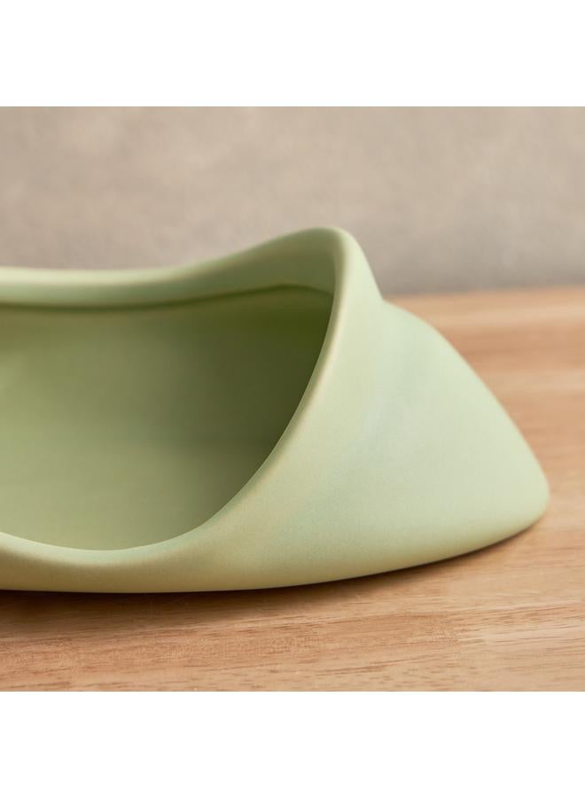 Cambria Baby Ceramic Modern Look Platter 29.5X13.2X8 Cm  - Image 3