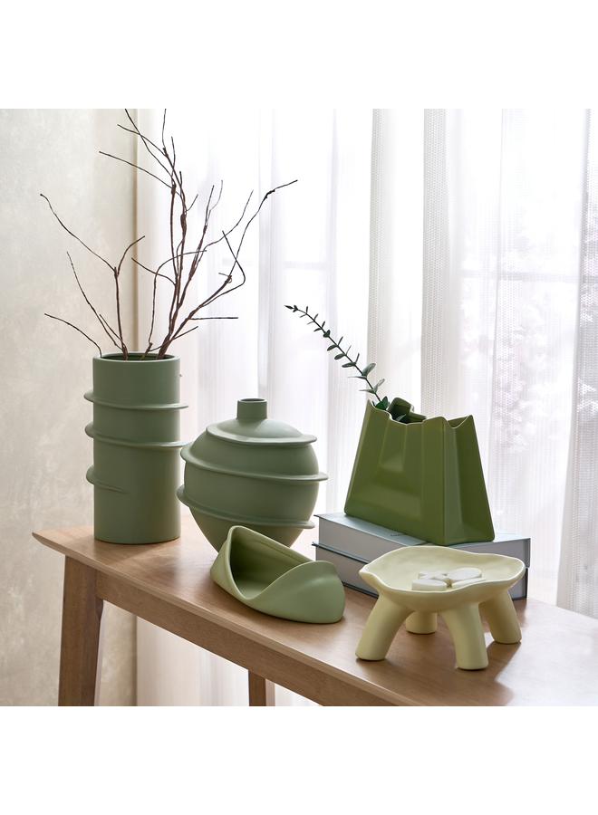 Cambria Baby Ceramic Modern Look Platter 29.5X13.2X8 Cm  - Image 4