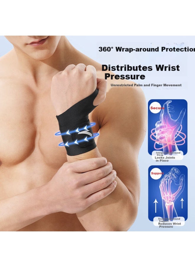 Anta Wrist Support Tfcc Tendonitis Wrist Sprain Strain Fitness Wrist Brace Sports Stabilizer Badminton Compression Sleeve - Image 2