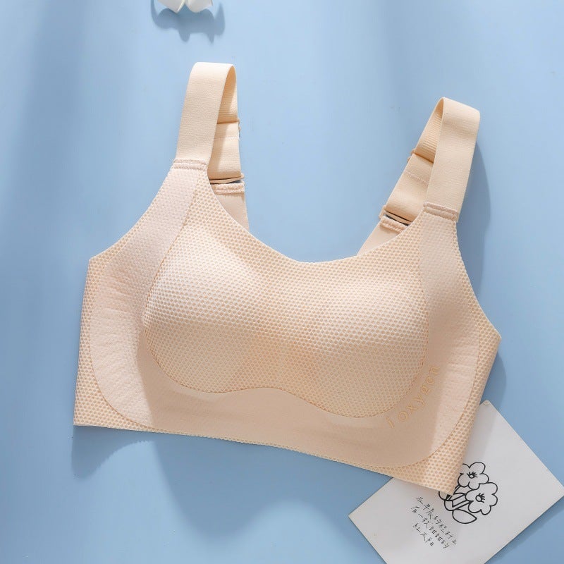 Large Chest Small Chest Plus Size Underwear Women'S Traceless Sports Bra Gathering Accessory Breast Anti-Sagging Pregnant Women'S Chubby Girl Bra - Image 5