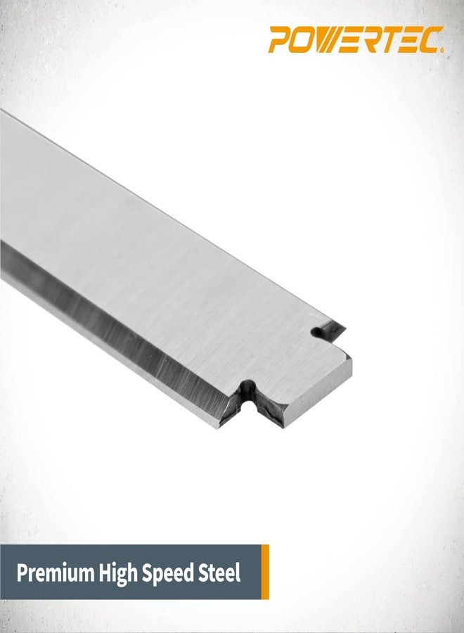 POWERTEC 13 Inch Planer Blades for Ryobi AP1301 Planer, Replacement for AC8630 Planer Knives, Set of 2 (12826) - Image 3
