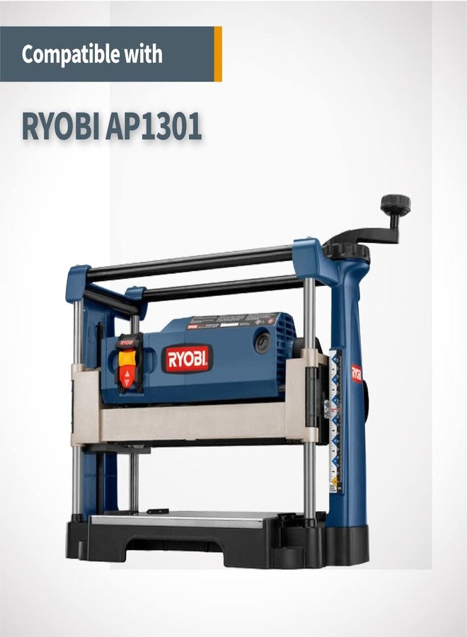 POWERTEC 13 Inch Planer Blades for Ryobi AP1301 Planer, Replacement for AC8630 Planer Knives, Set of 2 (12826) - Image 5