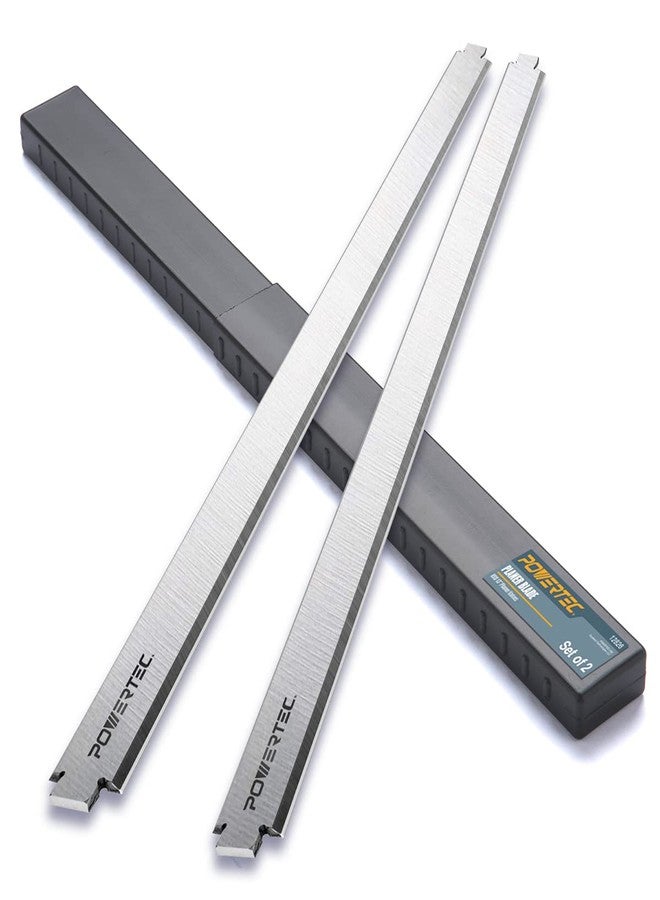 POWERTEC 13 Inch Planer Blades for Ryobi AP1301 Planer, Replacement for AC8630 Planer Knives, Set of 2 (12826) - Image 1