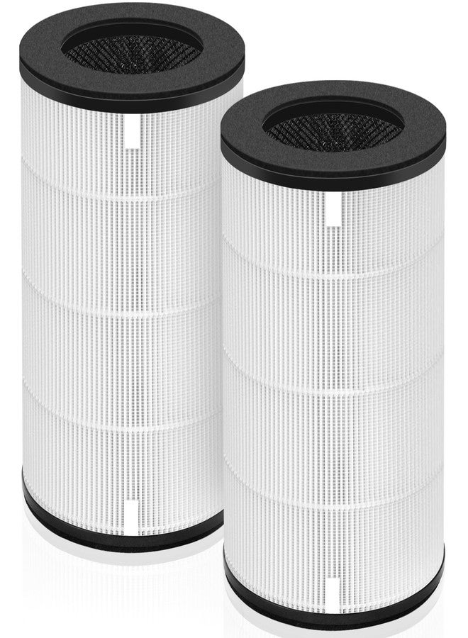 Pulluty AP-T30 AP-PET35 Replacement Filter for HoMedics TotalClean Air Purifier AP-T30FL AP-T30WT AP-PET35FL AP-PET35-WT, 360° Filtration 5 Layers 3 in 1 H13 True HEPA Filter, 2 Pack - Image 1