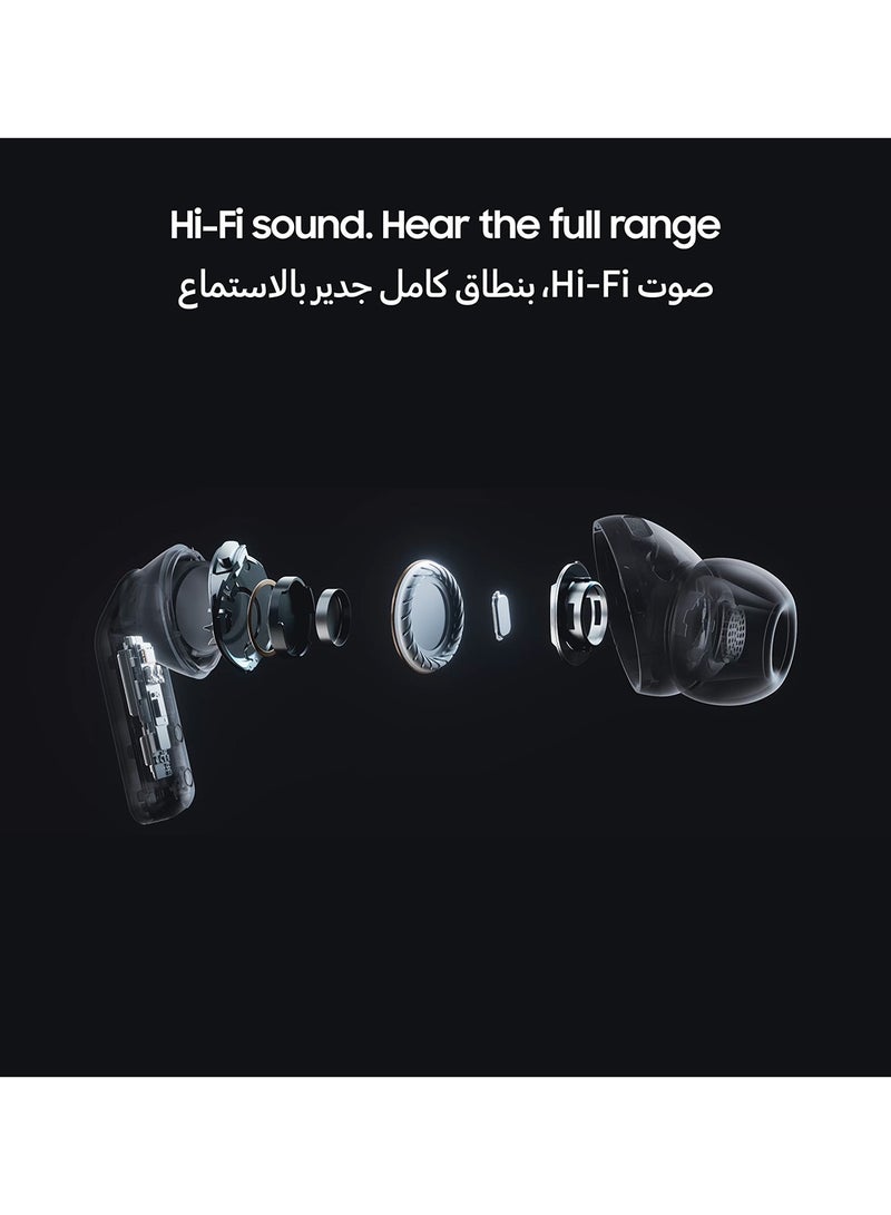 سامسونج Galaxy Buds4 Pro, Real Metal Blade, 2-way Speaker & Dual Amp, Enhanced ANC, Adaptive Noise Control, Seamless Connection - Image 3